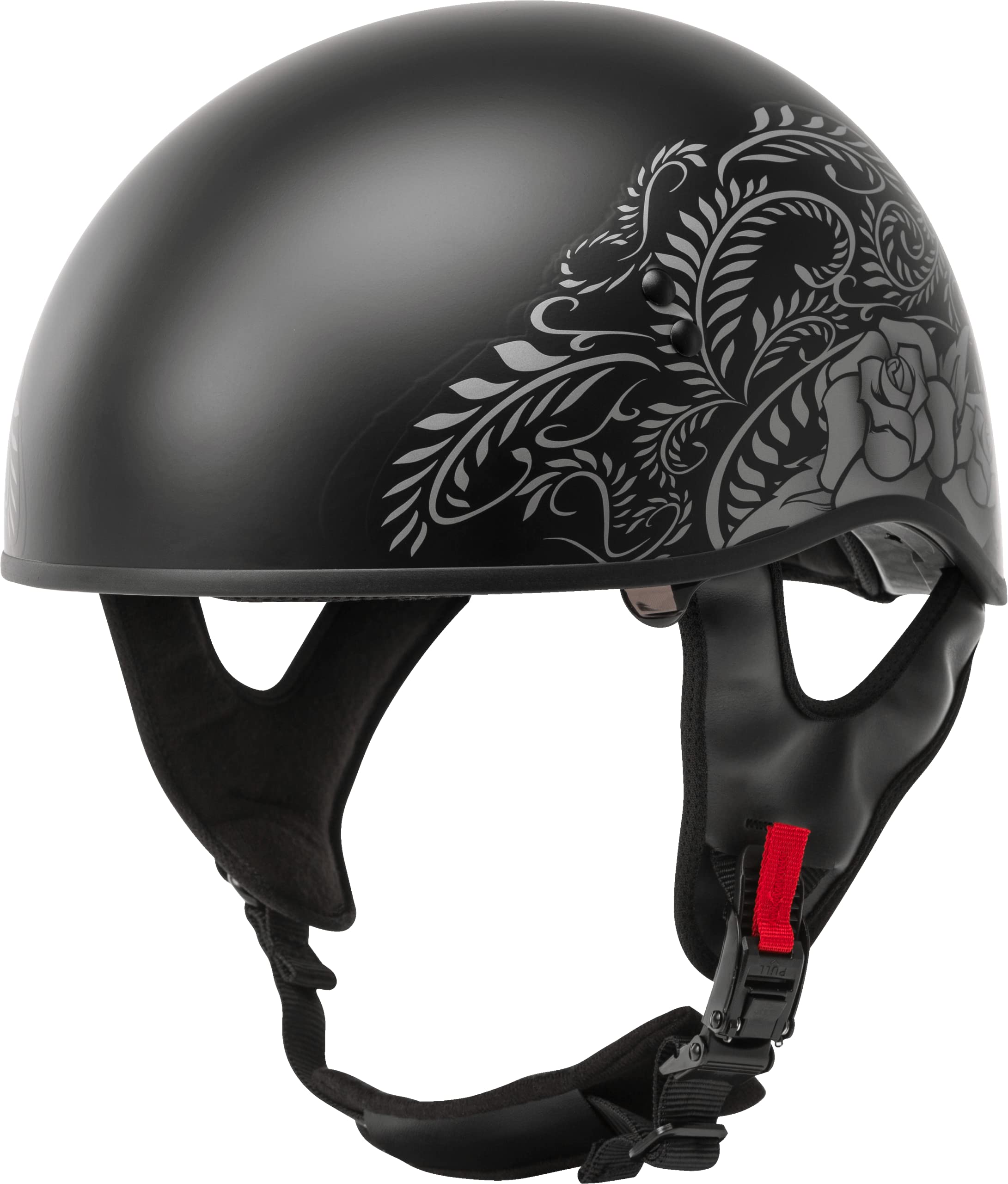Amazon.com: GMAX HH-65 Naked Motorcycle Street Half Helmet (Rose